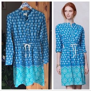 Anthro Meadow Rue Anila Shirtdress, Size 2